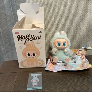 AUTHENTIC POP MART LABUBU The Monsters Have A Seat QUQU Confirmed